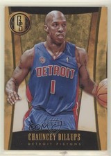 2013-14 Panini Gold Standard /225 Chauncey Billups (Detroit Blue Jersey) #141.6