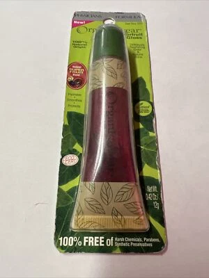 PHYSICIANS FORMULA ORGANIC WEAR SuperFruit Lip Gloss 1074 Super Berry Sealed HTF - Image 1 of 2