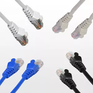 Cat5e Patch Cord Network Cable 1FT 2FT 3FT 5FT 7FT 10FT - Picture 1 of 12