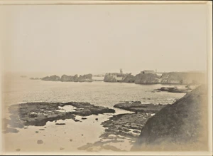 Dunbar East Lothian Scotland~Dunbar Castle West View~1890s PHOTOGRAPH - Picture 1 of 2