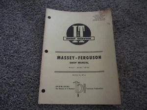 Manual de servicio de reparación de tractor Massey Ferguson MF 1080 1085 i&t - Imagen 1 de 2
