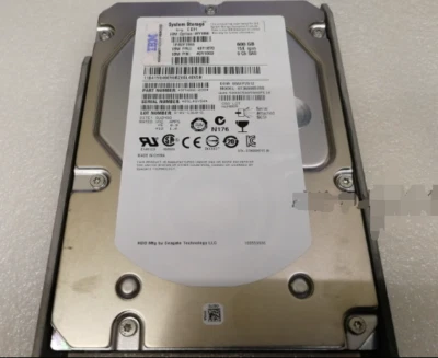 1pc HARD DRIVE HDD without tray 49Y1870 600GB 15K 3.5'' 6GBPS HS LFF SAS - Image 1 of 4