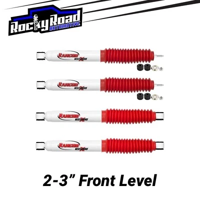 Rancho RS5000X Shocks (4) for 2003-2012 Dodge Ram 2500 / 3500 4x4 2-3" Level - Image 1 of 4