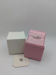Anillo Swarovski 5693410 para mujer blanco enchapado en rodio estrás banda redonda talla 6,5 - Imagen 1 de 11