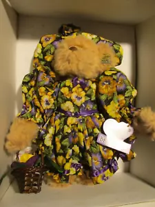 VINTAGE NEU ANNETTE FUNICELLO STIEFMÜTTERCHENBÄR 11 ZOLL - Bild 1 von 5