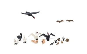 Spur H0 -- Woodland Enten, Schwäne und Gänse 17 Stück --  1969 NEU - Bild 1 von 1