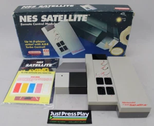 Original Nintendo NES Satellite Wireless 4-Player Adapter CIB - Picture 1 of 14