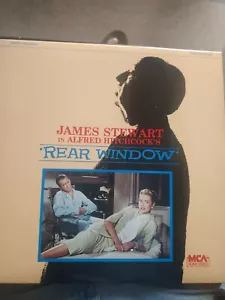 Rear Window - Laserdisc - LD - Hitchcock - PRIVATE COLECCTION - V/G Condition - Picture 1 of 3