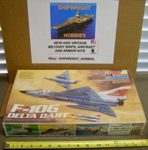 MONOGRAMA 1/48 F-106 DELTA DART SUPERSÓNICO FIGHTER INTERCEPTOR SIN USAR, EN CAJA - Imagen 1 de 17
