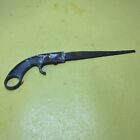 ??Vintage Great Neck Saw Mfrs Inc. No 75 Pistol Grip Handle Key Hole Saw W/Blade