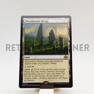 MTG Magic MH3 Modern Horizons 3 - 1x EN NM 0222 R Monumental Henge - Picture 1 of 1