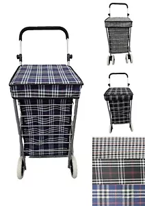 4-6 Wheel Shopping Cart Trolley Folding Mobility Travel Premium 60L Bag Case - Picture 1 of 26