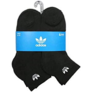 Adidas Originals Unisex 6 paia calzini da quarto (scarpe taglia 6-12) - Foto 1 di 7