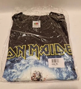 E3-AC OVP NEU IRON MAIDEN SBIT ALBUM PRINT T-SHIRT TEE FRONT BACK XL - Imagen 1 de 3