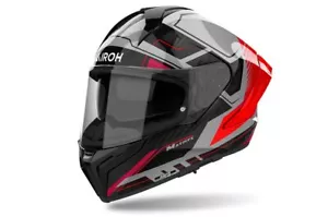 Off-Road Helmet Airoh MATRYX ROCKET Red Fluo Gloss - Picture 1 of 4