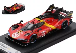 Diecast Car Scale 1:43 Looksmart FERRARI 499P LE MANS 2023 GIOVINAZZI Racing - Picture 1 of 1