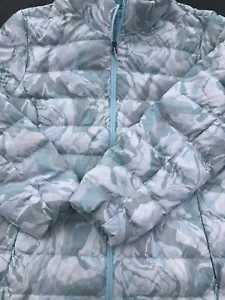 NWT - Eddie Bauer Womens CirrusLite Down Aqua Camo Jacket 650 FP 2XL. XXL - Picture 1 of 14