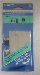 Vintage SONY BP-T40 Phone Battery & Charger 1991.Unused in it's original package - Picture 1 of 10