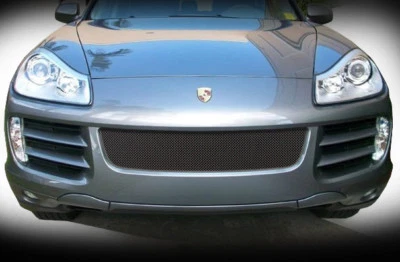 Kit de rejilla de malla negra para Porsche Cayenne 2007 2008 2009 2010  Foto 1 de 2