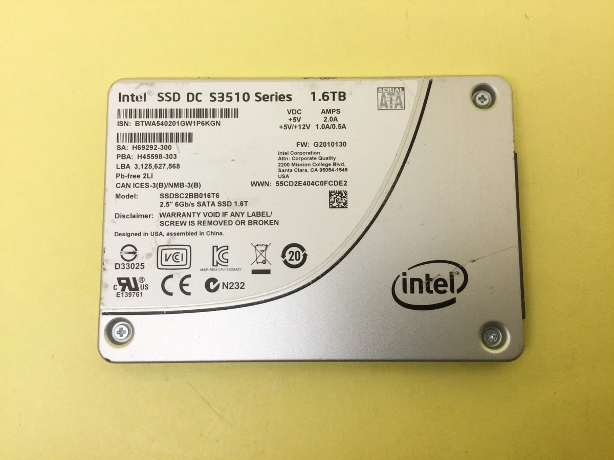 Intel 1.6TB Solid State Drives for sale - eBay