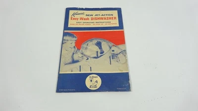 1967 Kenner's New Jet-Action Easy-Wash Dishwasher Part - Instruction Booklet - Image 1 of 4