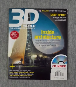 3D World Magazine 101 2008 March with CD Inside Architecture - Picture 1 of 4