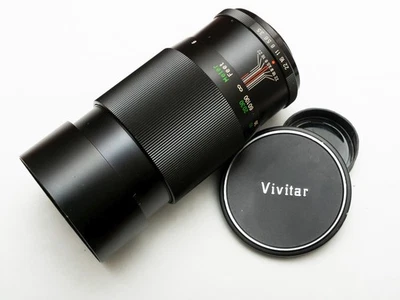 Vivitar Komine 200mm f/3.5 Telephoto Prime lens m42 mount Digital Adaptable - Image 1 of 4
