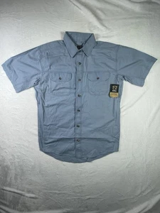 Noble Outfitters New With Tags Men’s Short Sleeve Weathered Work Shirt Size M - Picture 1 of 10
