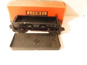 LIONEL TRENI DEL DOPOGUERRA - 3469 VAGONE DISCARICA CARBONE PRESSOFUSO -CON SCATOLA -0/027 - H5 - Foto 1 di 4