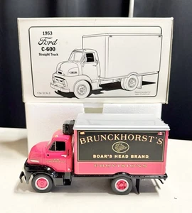 First Gear - 18-1761 - 1953 Ford C-600 Straight Truck Brunckhorst's Boar's Head - Picture 1 of 9