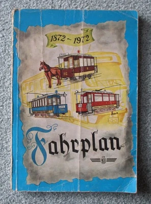 LVB Fahrplan Informationen Straßenbahn Bus S-Bahn 1972 /  Leipzig - Bild 1 von 4