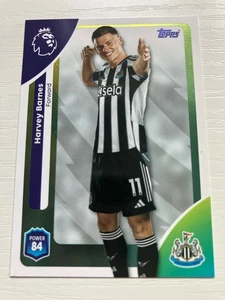 Topps Premier League 2026 Karte Harvey Barnes Newcastle United - Bild 1 von 2