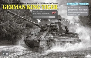 Torreta Henschel RYEFIELD 5125 1/35 GERMAN KING TIGER VL Tiger Ausf.B Sd.Kfz.182 - Imagen 1 de 3