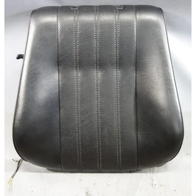 BMW E30 1985-1991 serie 3 delantero conductor pasajero asiento trasero vinilo negro OEM Foto 1 de 4