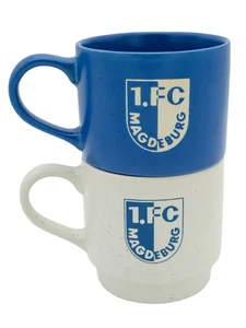 1. Juego de 2 tazas apilables FC Magdeburg - Imagen 1 de 4