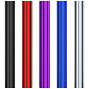 Metal Tube Container Portable Aluminum Waterproof Storage Tube Holder Case - Picture 1 of 5