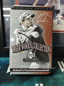 TIGER WOODS COLLECTION TIN COMPLETE SET PREMIERE EDITION - Picture 1 of 3