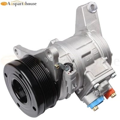 AC A/C Compressor & Clutch for 1996-2000 Chrysler Grand Voyager Town & Country - Image 1 of 4
