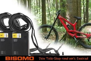 2x Fahrradschlauch 1.75 - 2.125 x 26 Zoll 47/57-559 SV 40mm BMX MTB Rennrad City - Imagen 1 de 6