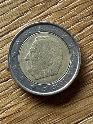 2 euro münze belgien 2000 - Bild 1 von 2