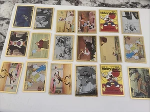 Lot Of  SkyBox Disney Premium Trading Card GOLD Border (18) Cards - Picture 1 of 3