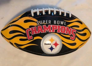 PITTSBURGH STEELERS SUPER BOWL XL CHAMPIONS FOOTBALL - Picture 1 of 5