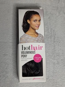 Hot Hair Voluminous Pony Haarteil - Espresso - Flat Claw Clip - Neu im Karton - Bild 1 von 4