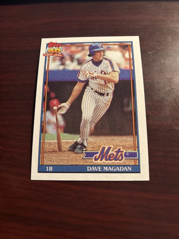 1991 Topps - Dave Magadan #480 New York Mets - Image 1 of 1