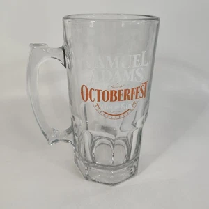 Samuel Adams Oktoberfest Klarglas Bierkrug "Raise the Stein" - Bild 1 von 3