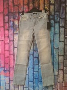 True Religion Billie Mid Rise Straight Damenjeans US Größe 26 - Bild 1 von 6