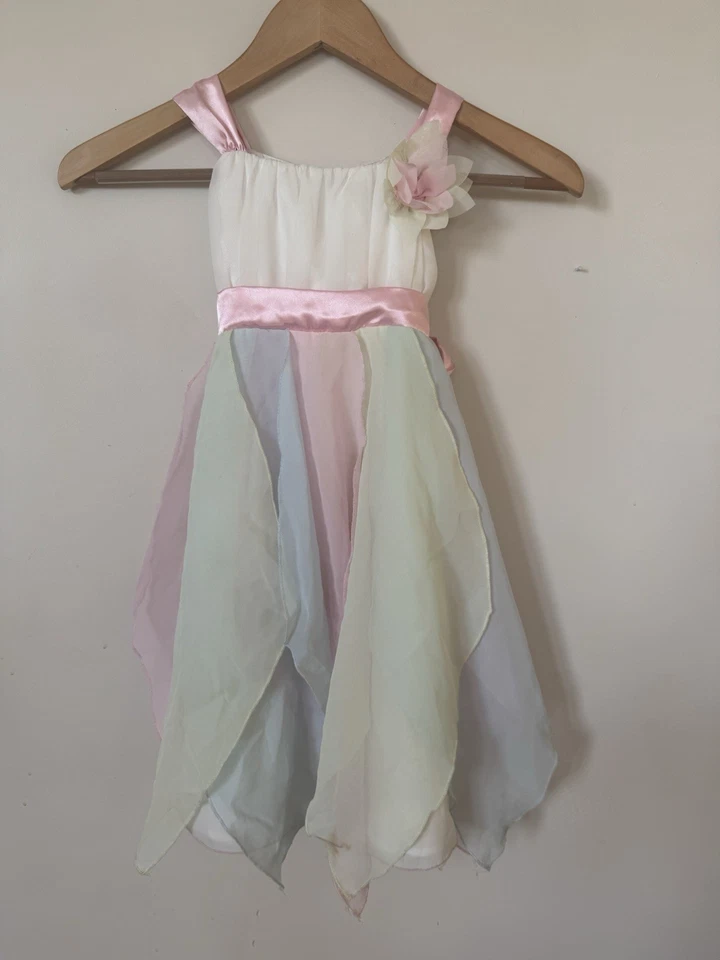 Girls Biscotti Dress Event Holiday Wedding Petals Easter Pastels Size 6 - Image 1 of 4