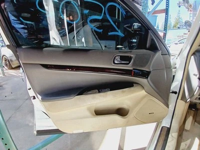 08-10 INFINITI G37 Sedán Panel de moldura de puerta delantera del conductor beige/H OEM 80901-1NC5A Foto 1 de 4