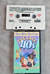 These Were Our Songs Cassette The Late '40s 1987 Big Band Pop Oldies Compilation - Bild 1 von 3