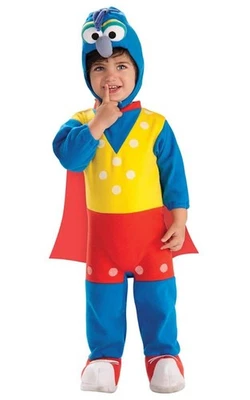 THE MUPPETS GONZO GREAT INFANT TODDLER BOYS GIRLS FANCY DRESS HALLOWEEN COSTUME - Immagine 1 di 2